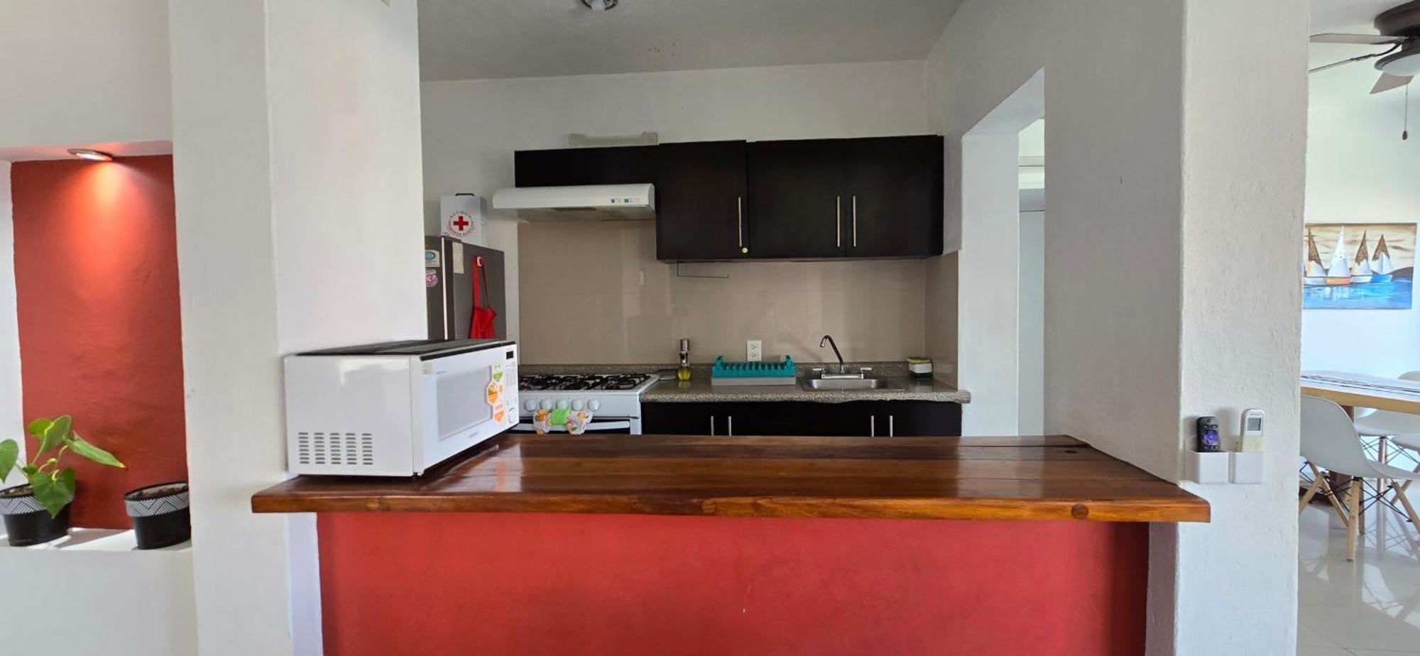 Departamento 2 recamaras para 6 Personas 3 albercas playa a 50 mts wifi Manzanillo Exterior foto